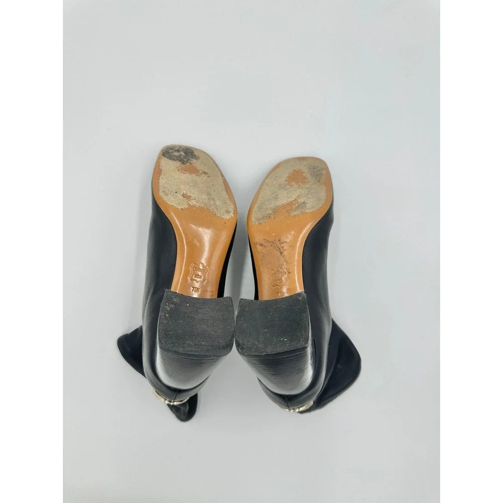 Tory Burch‎ Sidney bootie black leather size 7M womens boots